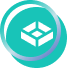 Cyan box icon image