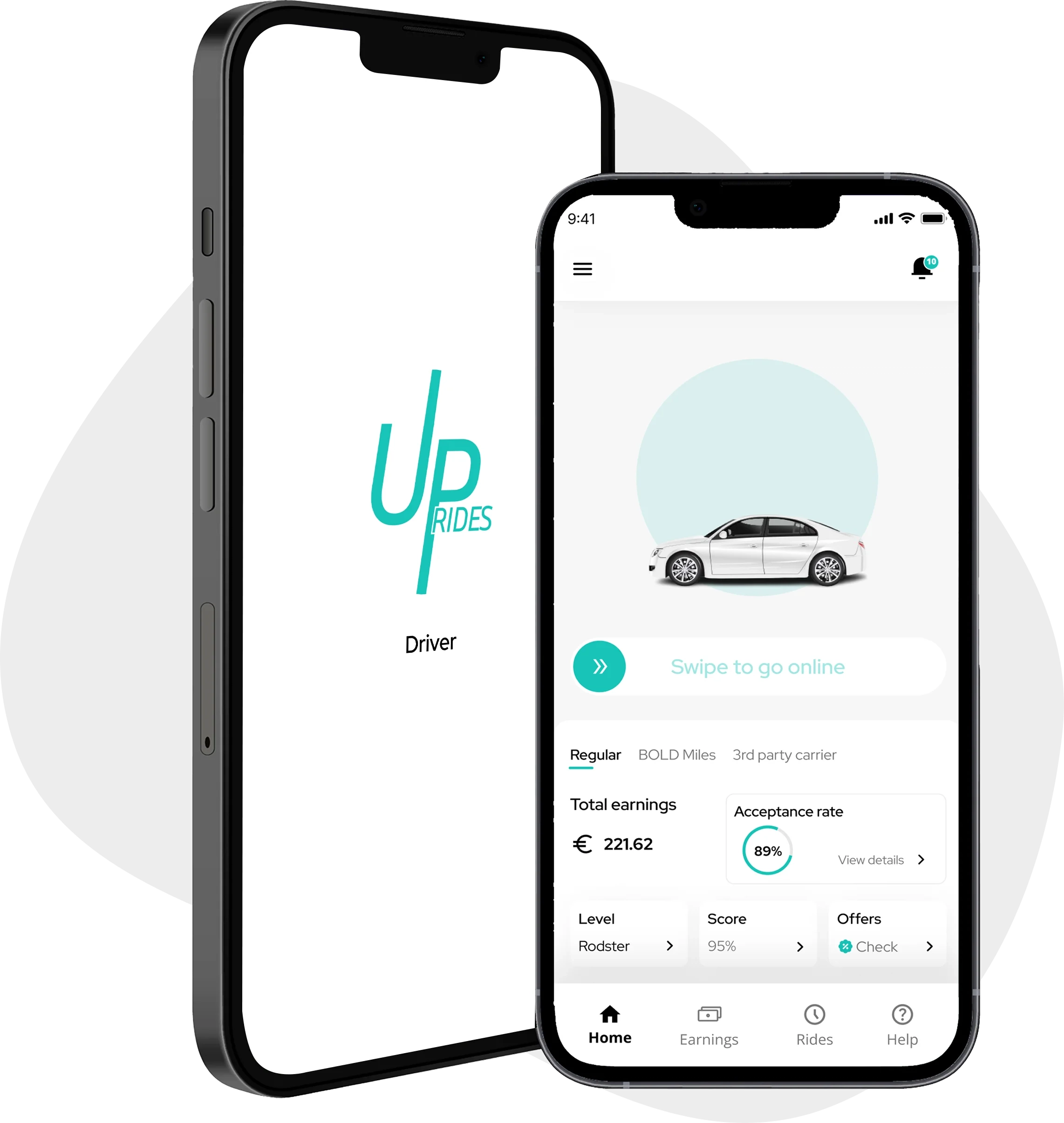 Uprides driver app.